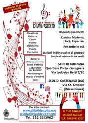 Scuola di Musica Chiavi d'Ascolto, Bologna orari di apertura