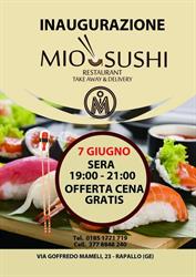 Mio Sushi, Rapallo orari di apertura