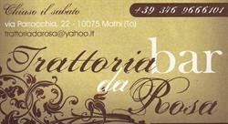 Trattoria Bar Da Rosa Di Macchiorlatti Rosa, Mathi orari di apertura