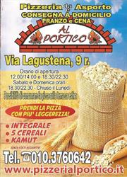 Pizzeria Al Portico Di Lambiase Morena Rita, Genova orari di apertura