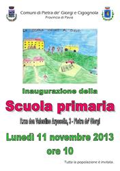 Scuola Primaria "Pietra De Giorgi", Pietra de' Giorgi orari di apertura