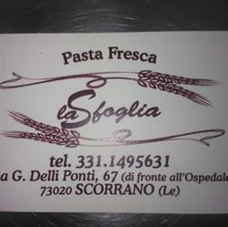 Pasta Fresca la Sfoglia, Scorrano orari di apertura