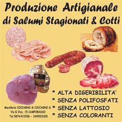 Macelleria Gastronomia Salumificio Artigianale Coccagno, Campobasso orari di apertura