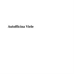 Autofficina Viele Sergio, Parma orari di apertura