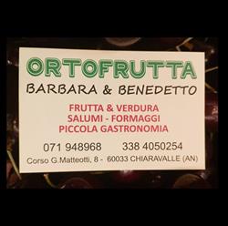 Ortofrutta Barbara e Benedetto, Chiaravalle orari di apertura