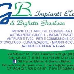 G.B. Impianti Elettrici di Bighetti Gianluca, Palazzolo sull'Oglio orari di apertura