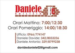Daniele Edilizia, Rosarno orari di apertura