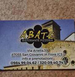 Ristorante Pizzeria Abate, San Giovanni in Fiore orari di apertura