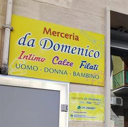 Merceria, intimo, calze e filati da Domenico, Manfredonia orari di apertura