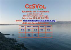 Cesvol Umbria ETS sportello del Trasimeno, Castiglione del Lago orari di apertura