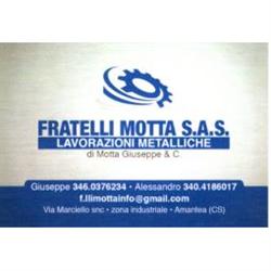 Fratelli Motta S.a.s. Lavorazione Metalliche, Amantea orari di apertura