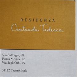 Residenza Contrada Tedesca, Trento orari di apertura