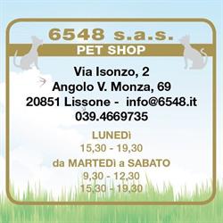 6548 Pet Shop, Lissone orari di apertura