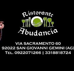 Ristorante Abudancia, San Giovanni Gemini orari di apertura