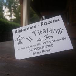 Ristorante Pizzeria il Tiratardi da Ivan, Compiano orari di apertura