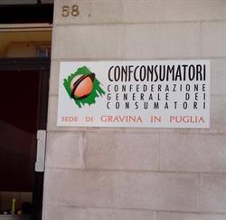 Confconsumatori Gravina in Puglia, orari di apertura