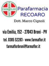 Parafarmacia Recoaro, Broni orari di apertura