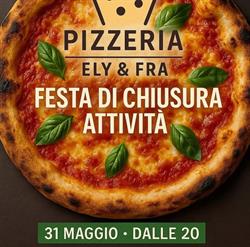 Pizzeria Ely & Fra, Santu Lussurgiu orari di apertura