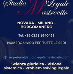 Studio Legale Mastrovito, Novara orari di apertura