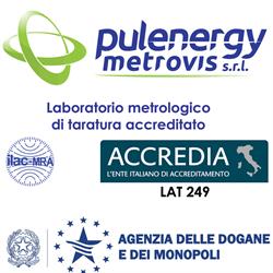 Pulenergy Metrovis srl - Centro di Taratura Accredia LAT N°249 - Taratura contatori fiscali, Cammarata orari di apertura