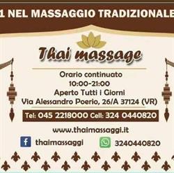 Thai Massage Verona, orari di apertura