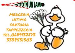 Merceria via dei colombi 19 tutto in un lampo ex Calla jo, Roma orari di apertura