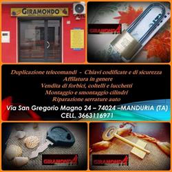 Giramondo Arrotino Di Giramondo Tucci, Manduria orari di apertura