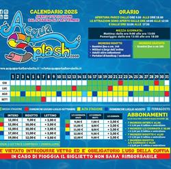 Acqua Splash – Alberobello, orari di apertura