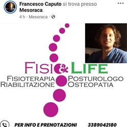 FISIO&LIFE FISIOTERAPIA RIABILITAZIONE POSTUROLOGIA OSTEOPATIA francesco caputo, Mesoraca orari di apertura