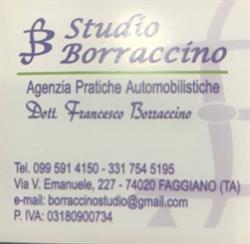 STUDIO BORRACCINO SRLS, Faggiano orari di apertura
