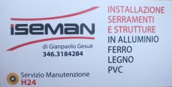 Iseman di Gianpaolo Gesue' Manduria, Zona Ospedale - Orari di apertura