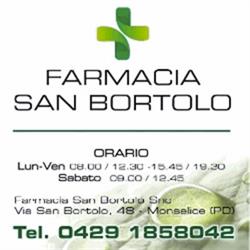 Farmacia San Bortolo, Monselice orari di apertura