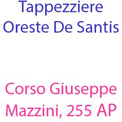 Tappezziere Oreste De Santis, Ascoli Piceno orari di apertura
