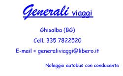 Generali Viaggi, Ghisalba orari di apertura