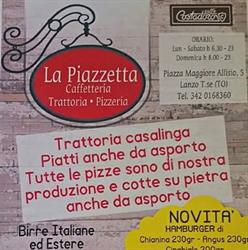 La Piazzetta, Lanzo Torinese orari di apertura