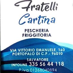 Pescheria,friggitoria Fratelli Cartina Portopalo, Portopalo di Capo Passero orari di apertura