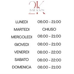 Bar Kaos, Spilamberto orari di apertura