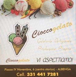 CioccoGelato, Albenga orari di apertura