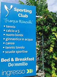 B&B Do'mmilio-Sporting Club G.manzulli, Crotone orari di apertura
