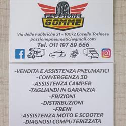Passione Gomme, Caselle Torinese orari di apertura