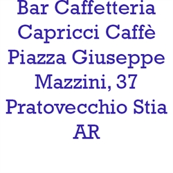 Bar Caffetteria Capricci Caffè, Stia orari di apertura