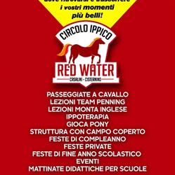 Circolo ippico red water, Cisternino orari di apertura