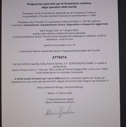 Studio di Dietologia e Nutrizione Umana del Dott. Antonio Scrima, Ariano Irpino orari di apertura