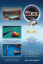 Club 500 Sala Biliardi, Parma orari di apertura