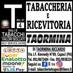 Tabaccheria Taormina, Capaci orari di apertura