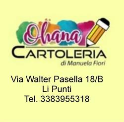 OHANA CARTOLERIA di Manuela Fiori Sassari, Li Punti - Orari di apertura