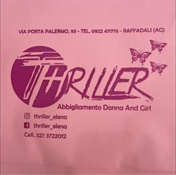 Thriller, Raffadali orari di apertura