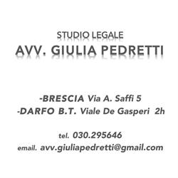 Avvocato PEDRETTI GIULIA, Brescia orari di apertura