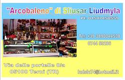 "Arcobaleno" di Sliusar Liudmyla - Prodotti Ucraini, Terni orari di apertura