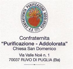 Confraternita Purificazione Addolorata, Ruvo di Puglia orari di apertura